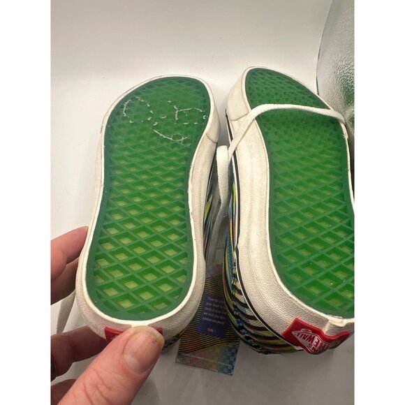 Vans Anderson .Paak Multicolor Stripe Lace-Up Sneakers Mens 5.5 / Womens 7 - Picture 8 of 8